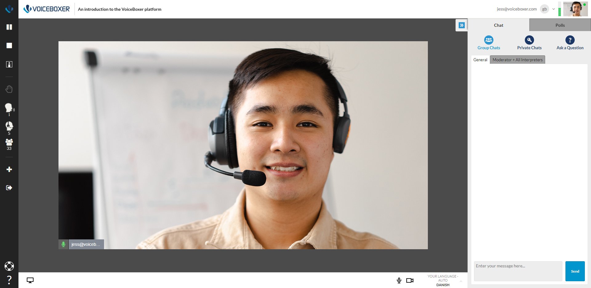 Remote Simultaneous Interpreting 0936